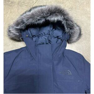 The NortFace Arctic Parka Coat/Fur Hood NorthFace Coat/ Dk. Blue/ XS/550 Down Pa